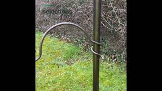 Hanging Bracket Hook for Bird Feeding Stations with Spiral Fixing #birdfeedingstation