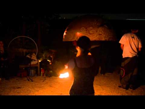 Karlie Nicole Caucci's awesome fire dancing!