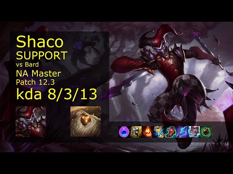 Rank 5 NA Shaco: Support vs Bard