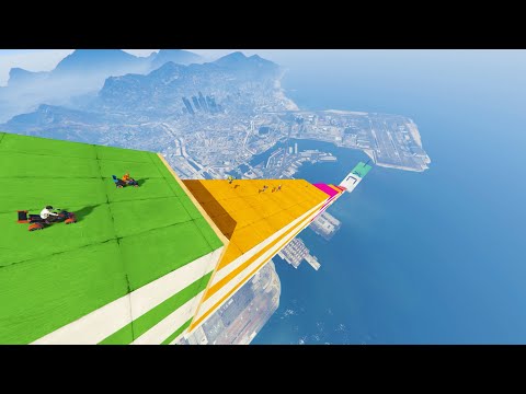 MEGA RAMPA IMPOSIBLE! SUSCRIPTOR ME SALVA!! - GTA V ONLINE