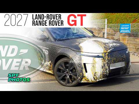 2027 Range Rover GT is a very different type of RR beast (spy photos)