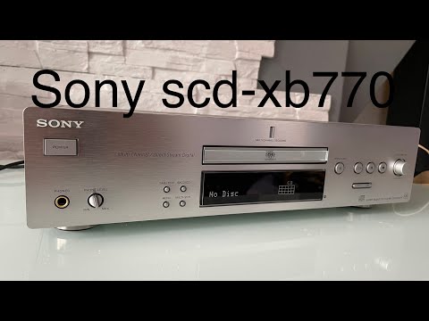 Sony SCD-XB 770 QS SACD Player Multi Channel / Direct Stream Digital …Demo…