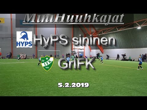Mini Huuhkajat HyPS sininen vs GrIFK