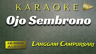 Download lagu Karaoke Ojo Sembrono Manthous mp3