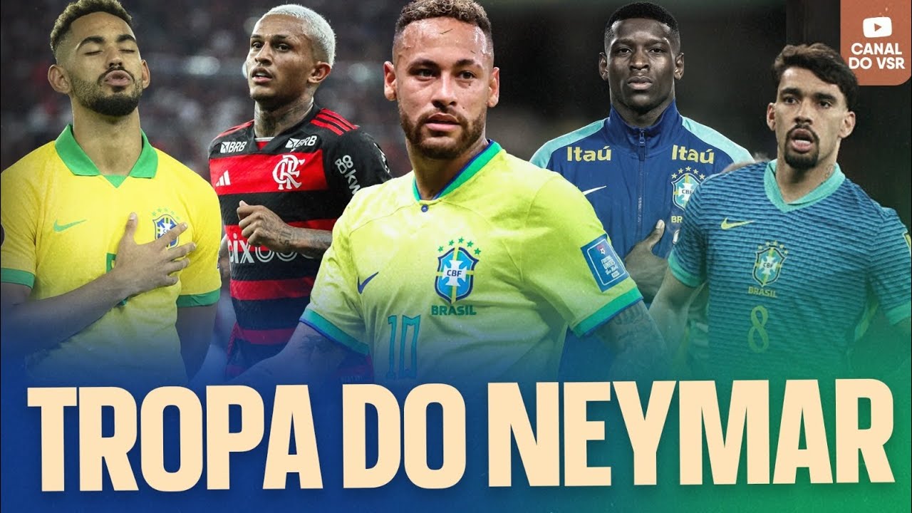SELEÇÃO TEM NEYMAR DE VOLTA, WESLEY DENTRO E LUIZ HENRIQUE FORA