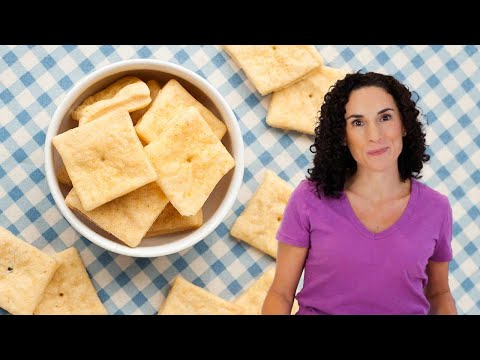 5 Ingredient Cheese Crackers that Kids LOVE!