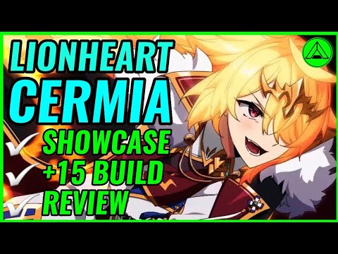 Lionheart Cermia is INSANE! 😱 (+15 PVP, Review & Build) Epic Seven