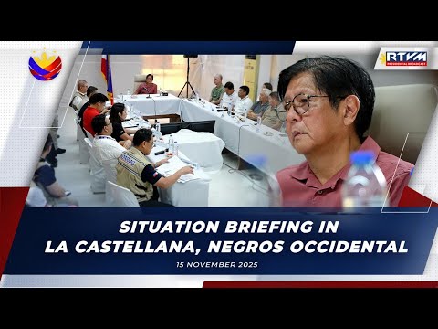 Situation Briefing on the Effects of Typhoon ‘Tino’