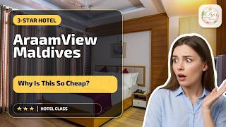 AraamView Maldives - Why Is This So Cheap? | Male City and Airport, Maldives🌟