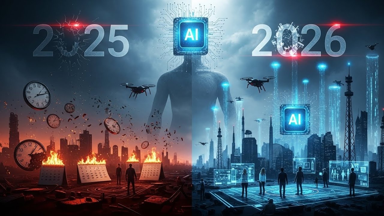 2025 termina, em 2026 é a IA quem determina