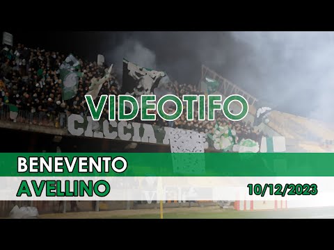Videotifo di Benevento - Avellino del 10/12/2023