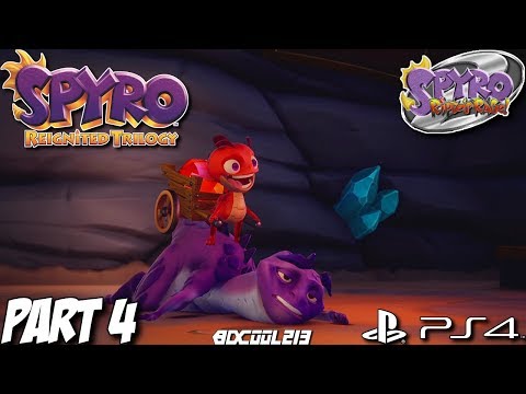 Spyro Reignited Trilogy - Spyro 2 Gameplay Walkthrough Part 4 - Summer Forest World - PS4 Lets Play