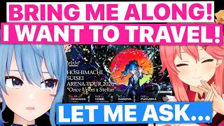 Miko Wants To Tag Along On Suisei's Tour (Sakura Miko /Hololive) [Eng Subs]