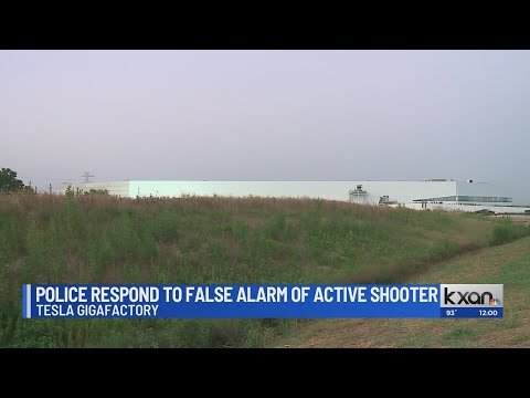 Police respond to false alarm of active shooter at Tesla gigafactory
