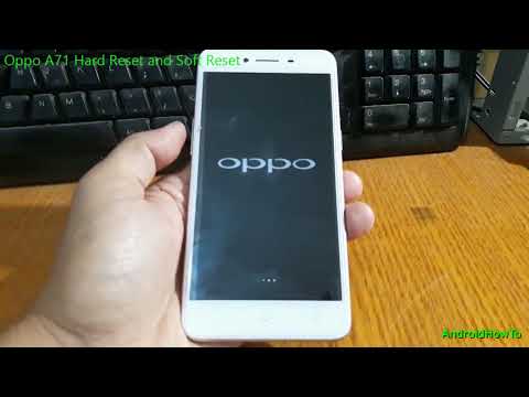 Oppo A71 Hard Reset and Soft Reset