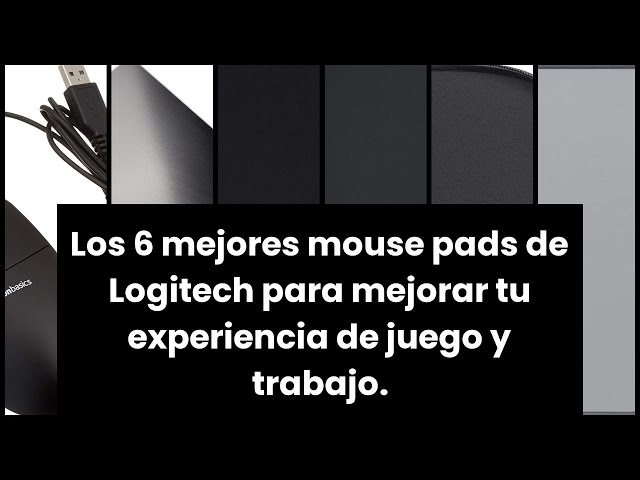 Vídeo relacionado con Logitech Mouse Pad - Studio Series, con Base de Goma Antideslizante, Superficie Resistente a Salpicaduras, Materiales Duraderos, Portátil, Diseño Fresco y Moderno - Gris