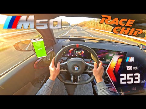 BMW X3 M50 // STOCK vs RACECHIP 0-100 100-200 // REVIEW on AUTOBAHN