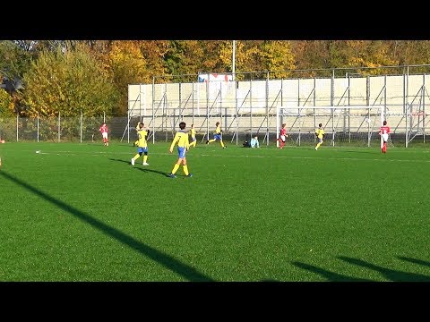 Eerste helft DOVO JO13-1 - F.C. Deltasports'95  JO13-1