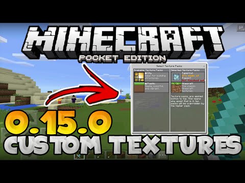 Insane Install Guide! MCPE 0.15.0 Texture Packs - iOS & Android