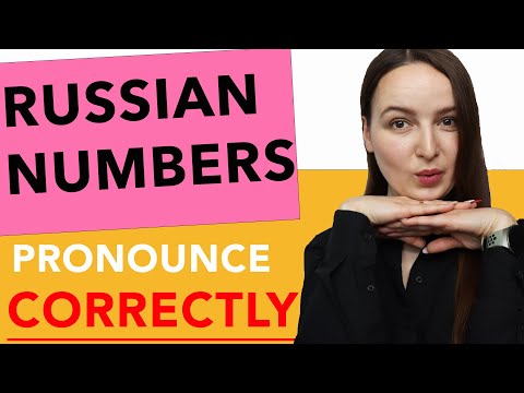 🇷🇺Learn To PRONOUNCE 🗣️ Russian Numbers CORRECTLY 🔢