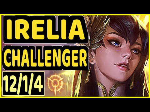 LAVA (IRELIA) vs JAYCE - 12/1/4 KDA MID CHALLENGER GAMEPLAY - KR