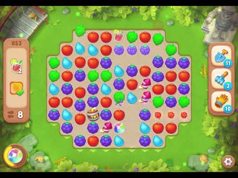Gardenscapes Level 853