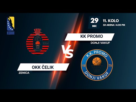 OKK Čelik vs KK Promo - 11.kolo - KSBIH - 2021/2022