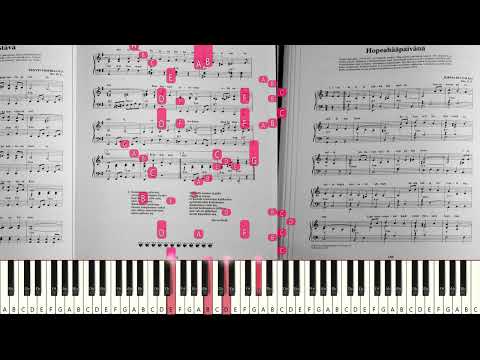 Jorma Ikävalko - "Hopeahääpäivänä" (Synthesia) [Yritetäänpä soittaa suoraan nuoteista]