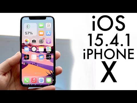 iOS 15.4.1 On iPhone X! (Review)