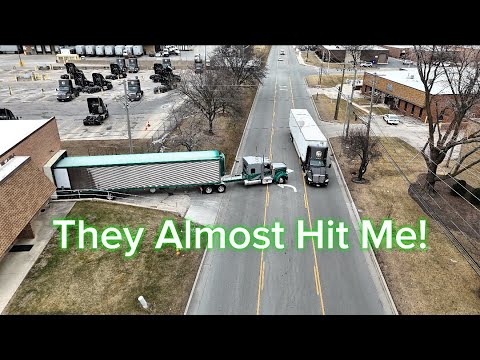 Maneuvering Through Tight Warehouses! | LTL Truck Driver | Chicago Suburbs | Blindside Backing