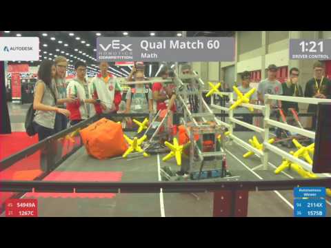 2017 VRC Math Q60 - 54949A 1267C vs 2114X 1575B - 7 to 42