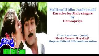 Download lagu Malli malli idhu jaadhi malli  Karaoke for Male Singers by HamsaPriya 9- 5-16 mp3 Download lagu Malli malli idhu jaadhi malli  Karaoke for Male Singers by HamsaPriya 9- 5-16 mp3