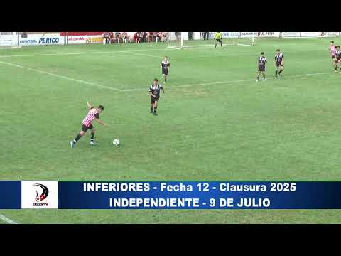 Fútbol Infantil: Independiente vs 9 de Julio / Fecha 12 (Clausura) / Liga Interprovincial - 08/11/25
