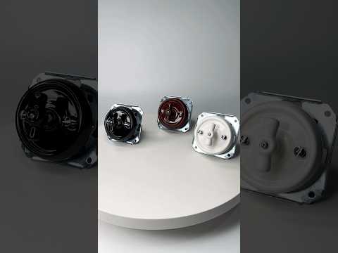 Ретро вимикачі керамічні прихованого монтажу