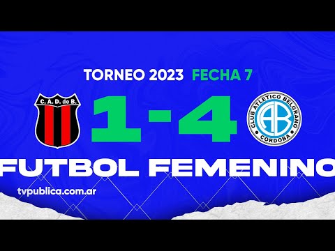 Defensores de Belgrano vs Belgrano de Cordoba: Fecha 7 Copa de la Liga Profesional Femenina YPF 2023