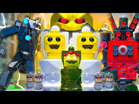 LEGO SKIBIDI TOILET ALL EPISODES (seasons 1-13)