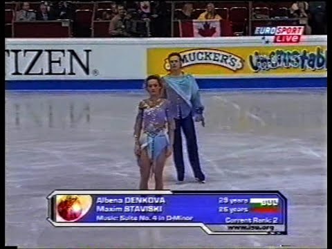 Albena Denkova & Maxim Staviski BUL - 2004 World Figure Skating Championships Free Dance