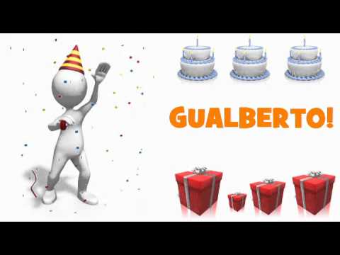 HAPPY BIRTHDAY GUALBERTO!