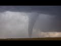 BIG Stovepipe Tornado in Texas & INCREDIBLE Storm Structure!