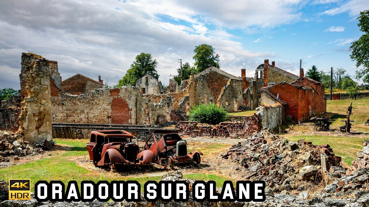 The Tragic History of Oradour-sur-Glane | A WWII Story Never Forgotten 4k 60fps