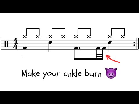 32nd notes on the kick drum - Practice-Along 🥁🎵