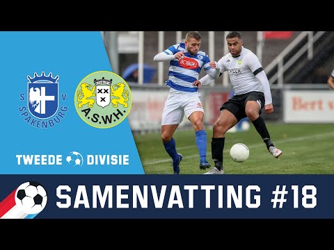 Spakenburg wint nipt van ASWH | Samenvatting (1-0) | Tweede Divisie