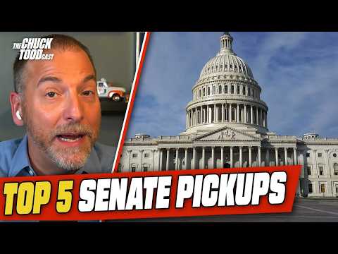 Top 5 Senate Seats Most Likely To FLIP In 2026 Midterm Elections | Chuck Todd Politics Podcast