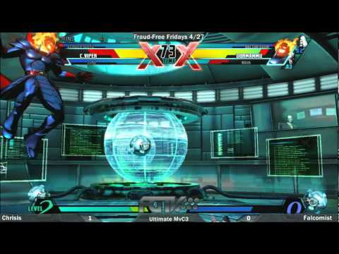 [4-27-12]FR3 UMvC3 Chrisis Vs. Falcomist