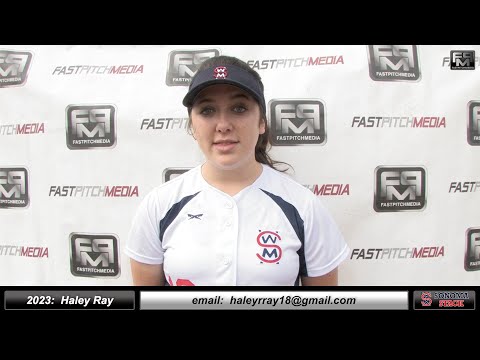 2023 Haley Ray 3.75 GPA - Pitcher and Third Base Softball Skills Video - Sonoma Stack