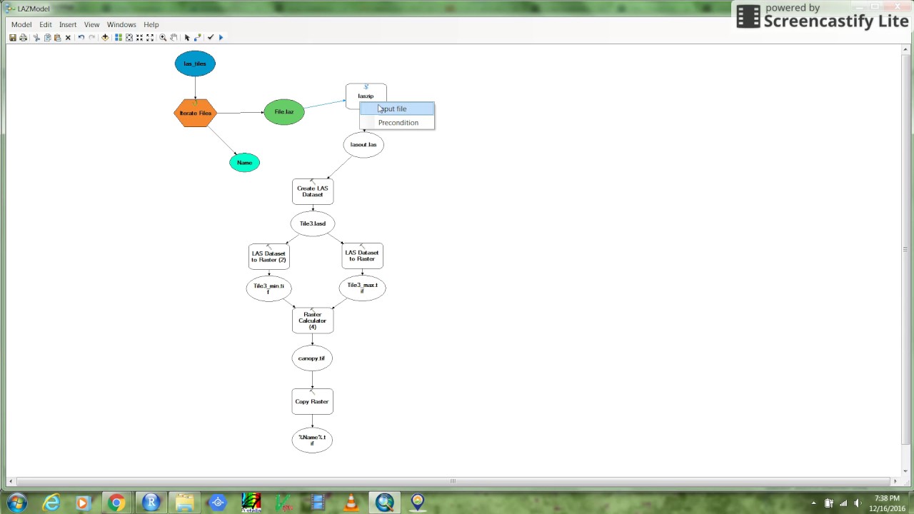 Using an Iterator in Model Builder to process LAS data