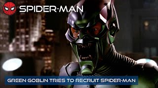 Green Goblin Tries To Recruit Spider-Man | Spider-Man | With Captions