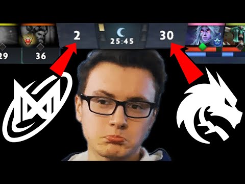 WTF JUST HAPPENED?! CRAZY 30-2 STOMP - NIGMA vs TEAM SPIRIT