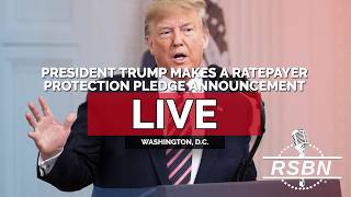 LIVE REPLAY: President Trump Makes an Announcement on the Ratepayer Protection Pledge - 07/23/26