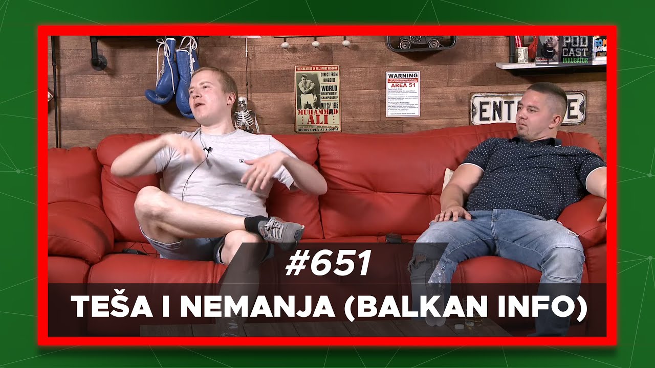 Podcast Inkubator #651 - Ratko, Teša i Nemanja (Balkan Info)